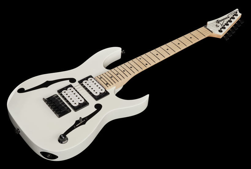 Ibanez PGMM31 WH Mikro Paul Gilbert Guitarra Eléctrica Blanca 17