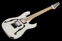 Ibanez PGMM31 WH Mikro Paul Gilbert Guitarra Eléctrica Blanca 17