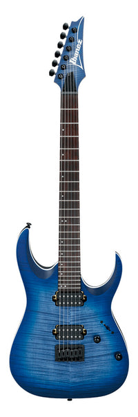 Ibanez RGA42FM BLF Guitarra Eléctrica Blue Lagoon Burst Flat 1