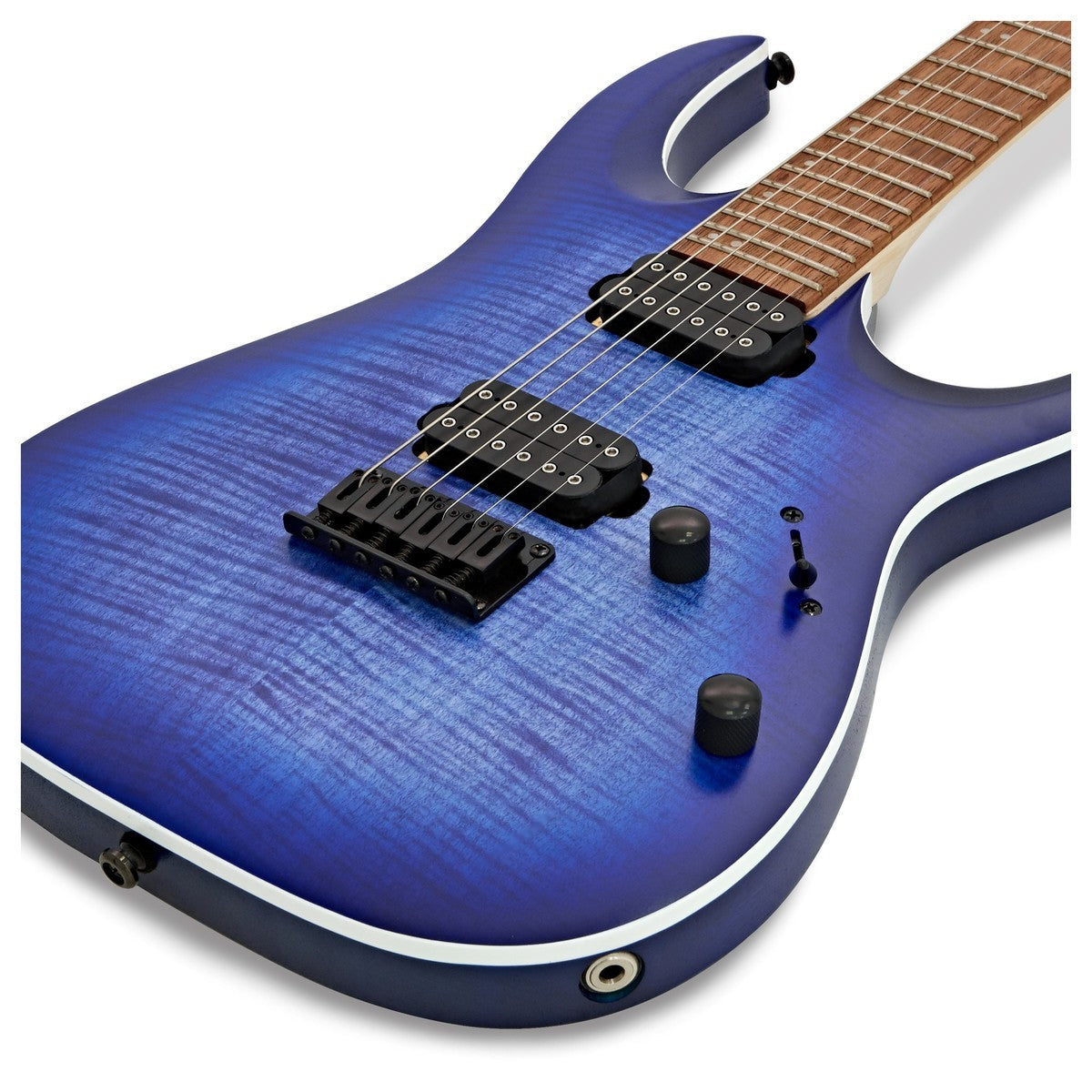 Ibanez RGA42FM BLF Guitarra Eléctrica Blue Lagoon Burst Flat 4