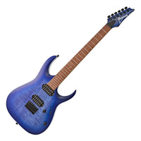 Ibanez RGA42FM BLF Guitarra Eléctrica Blue Lagoon Burst Flat 7