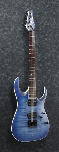 Ibanez RGA42FM BLF Guitarra Eléctrica Blue Lagoon Burst Flat 8