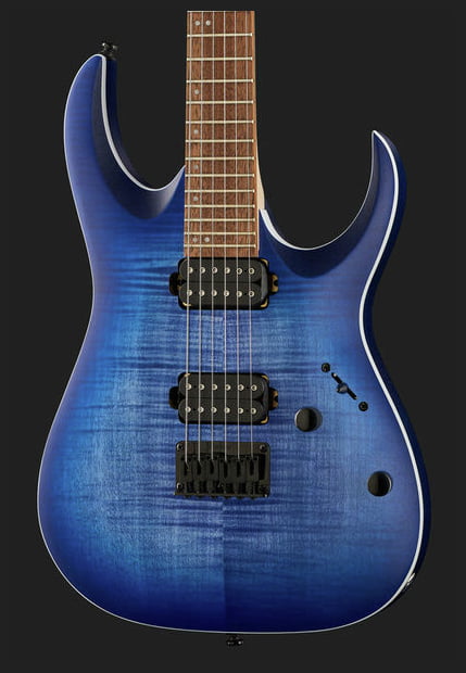 Ibanez RGA42FM BLF Guitarra Eléctrica Blue Lagoon Burst Flat 14