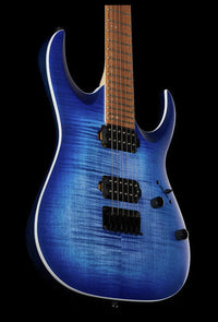 Ibanez RGA42FM BLF Guitarra Eléctrica Blue Lagoon Burst Flat 18