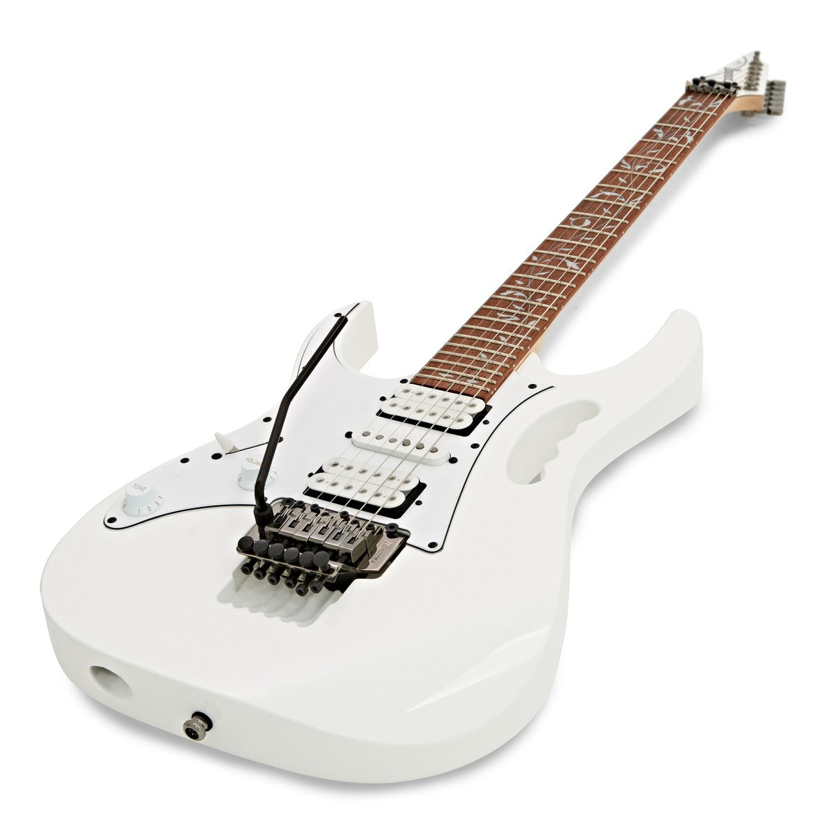 Ibanez JEMJR L WH Guitarra Eléctrica Zurdos Blanca 5