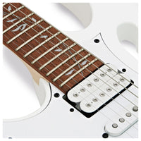 Ibanez JEMJR L WH Guitarra Eléctrica Zurdos Blanca 7