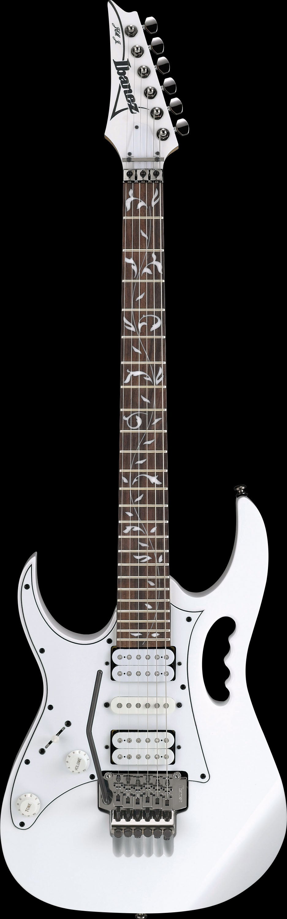 Ibanez JEMJR L WH Guitarra Eléctrica Zurdos Blanca 9