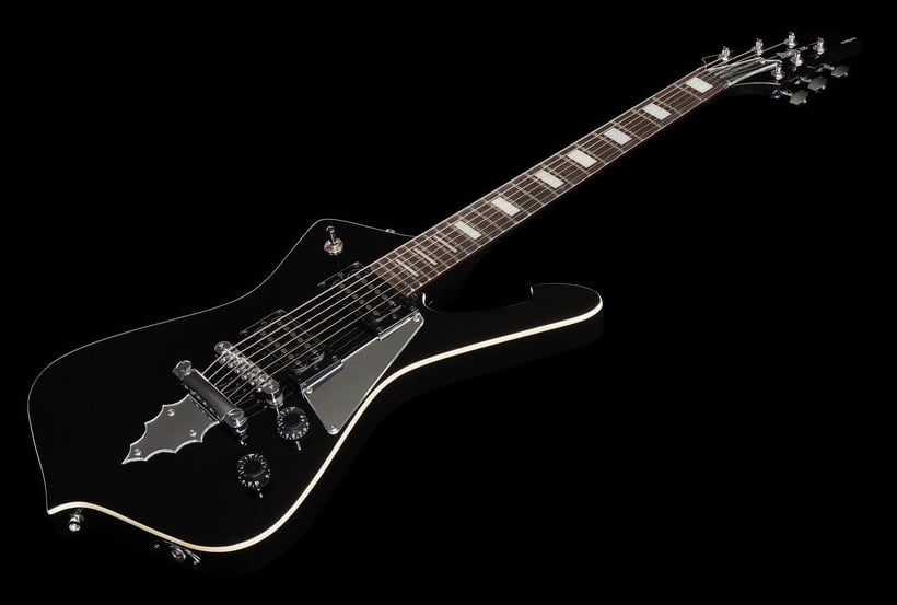 Ibanez PSM10 BK Paul Stanley Mikro Guitarra Eléctrica Negra 16