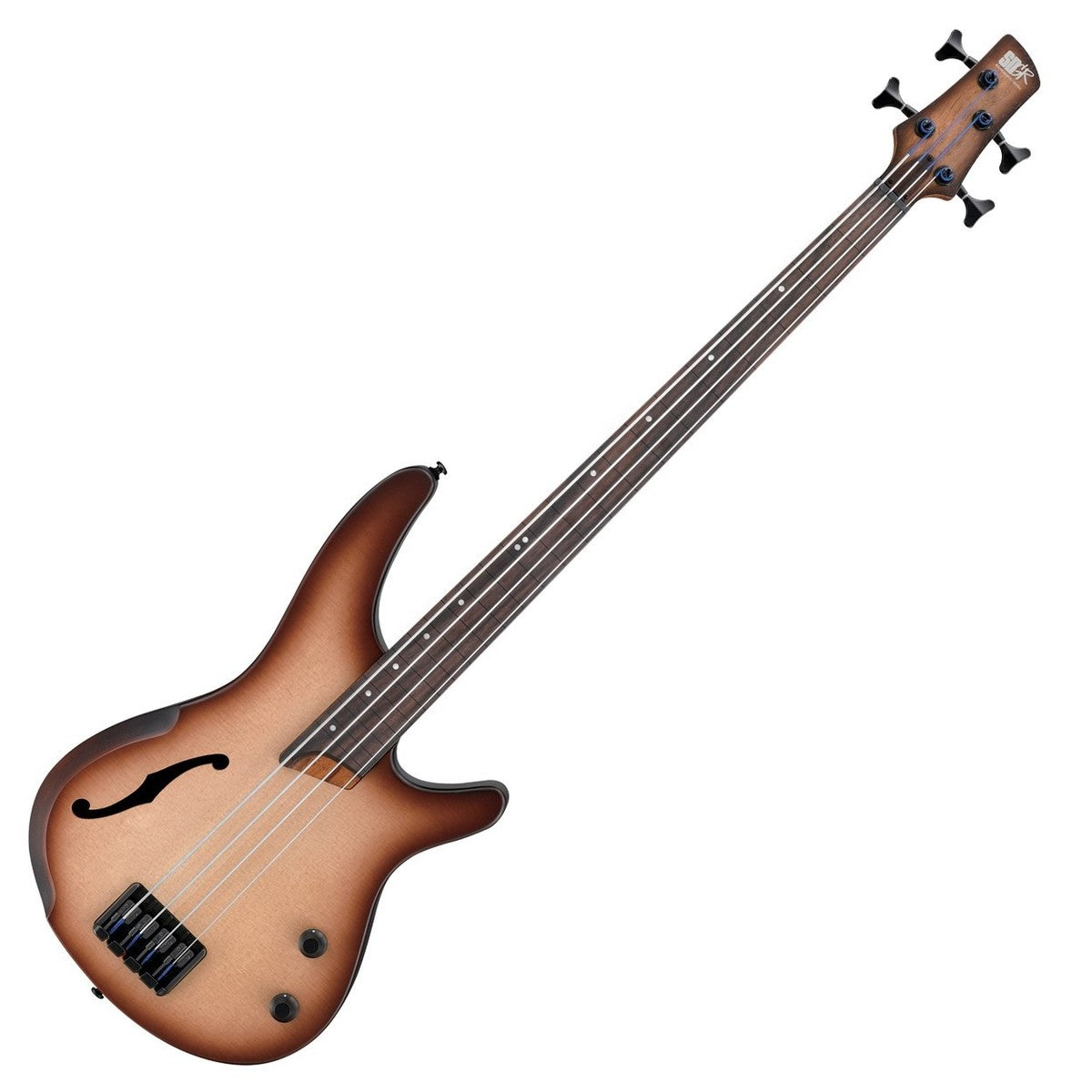 Ibanez SRH500F NNF Workshop Bajo Eléctrico Fretless Natural Browned Burst 4