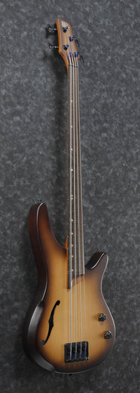 Ibanez SRH500F NNF Workshop Bajo Eléctrico Fretless Natural Browned Burst 5