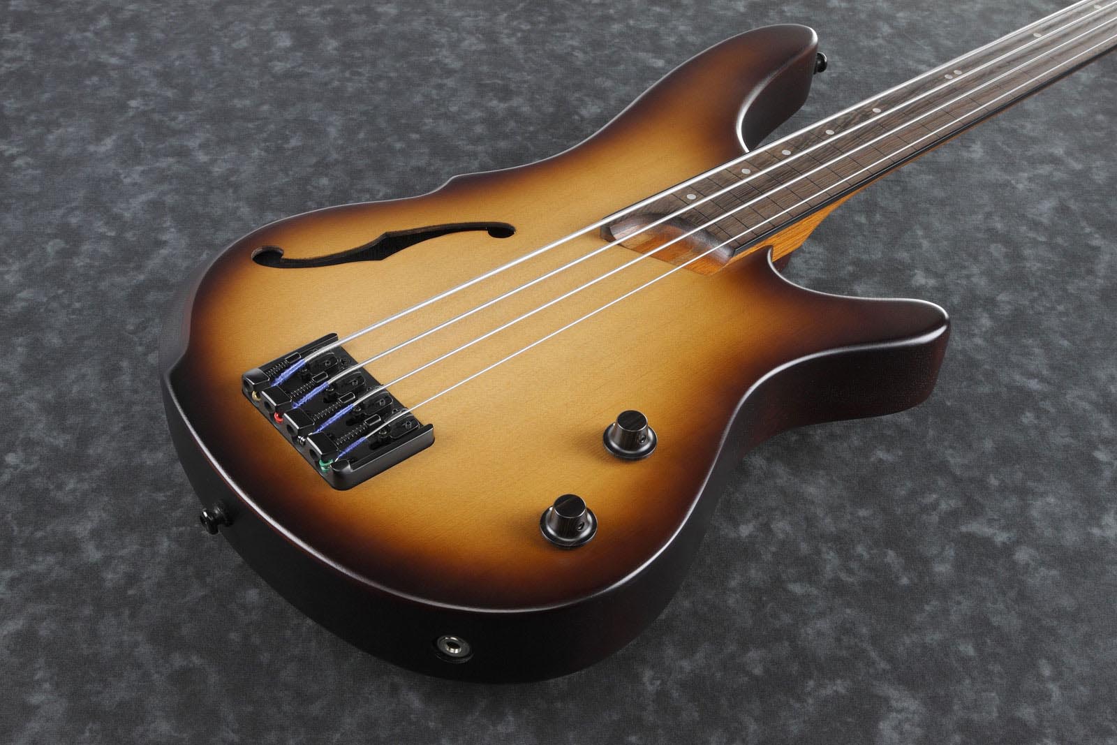 Ibanez SRH500F NNF Workshop Bajo Eléctrico Fretless Natural Browned Burst 7