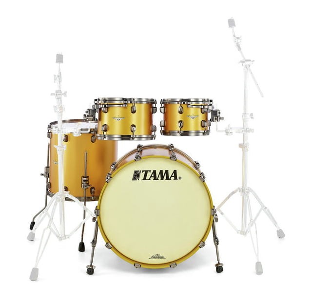 Tama MA42TZUS Sam Starclassic Maple Batería Acústica Satn Aztec Gold Metallic 8