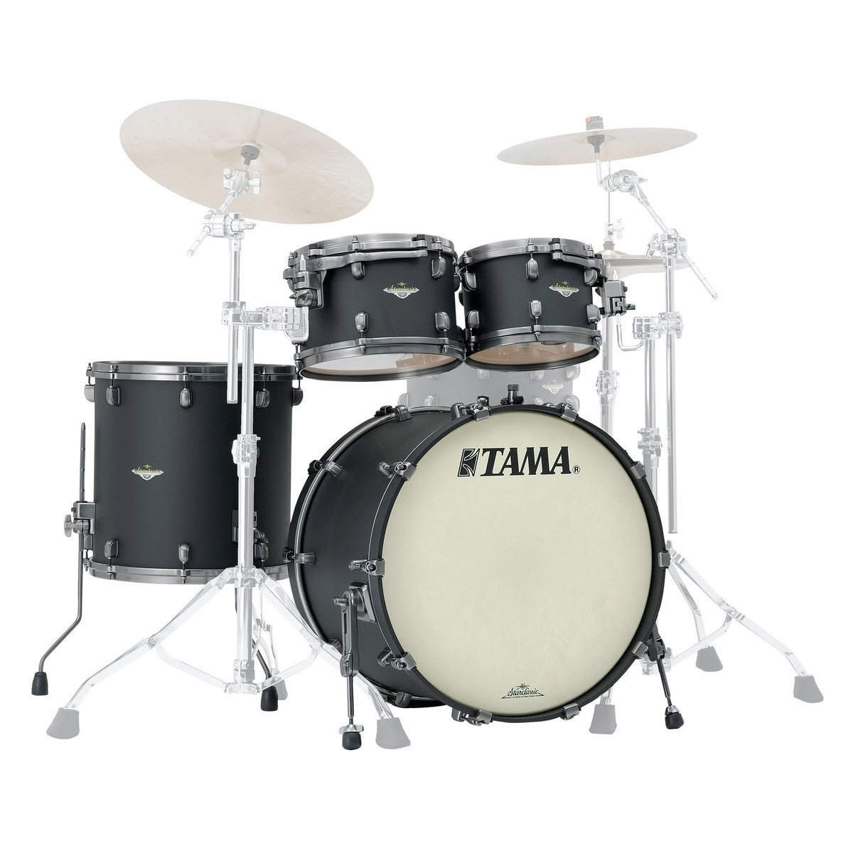 Tama MA42TZUS FBK Starclassic Maple Batería Acústica Negro Mate 4