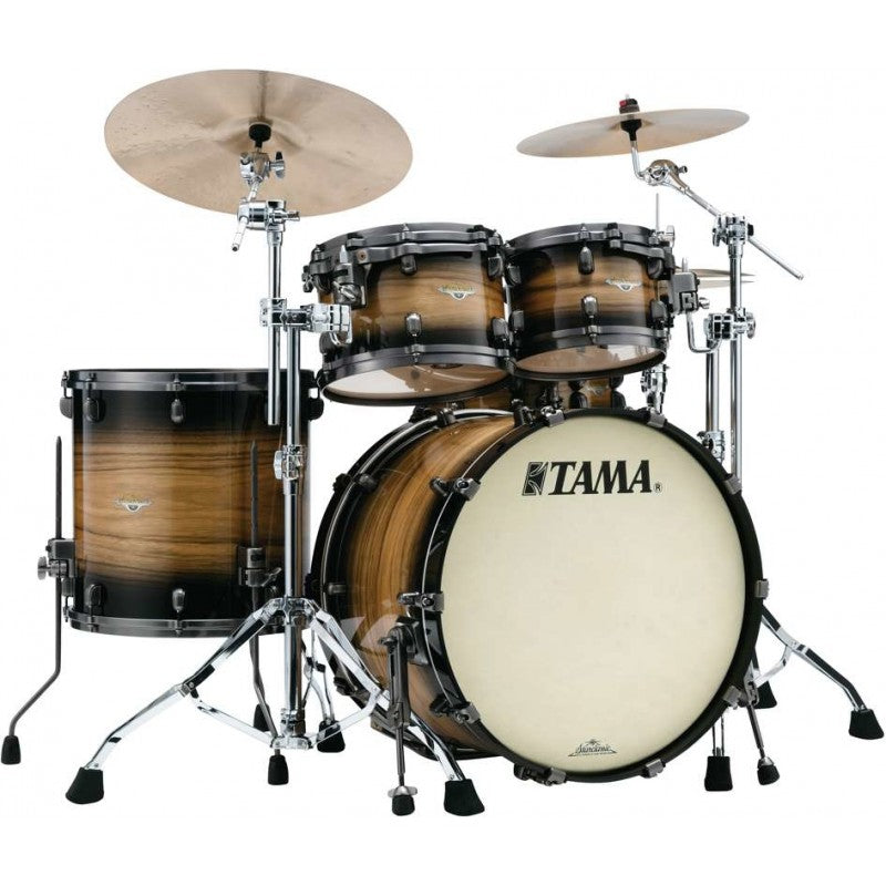 Tama ME42TZUS LNWB Starclassic Maple Batería Acústica Natural Pacific Walnut Burst 5