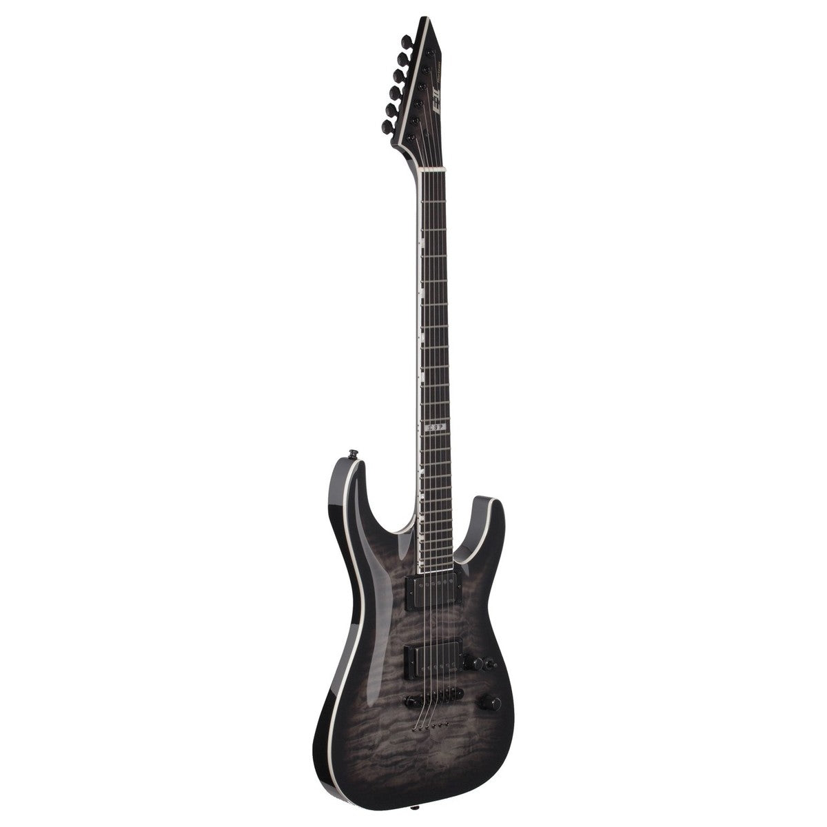 ESP EII Horizon NT II STBLKS Guitarra Eléctrica See Thru Black 2