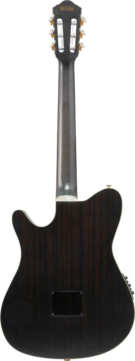 Ibanez TOD20FMN BFL Tim Henson Guitarra Clásica Electrificada Black Burst Fade 2