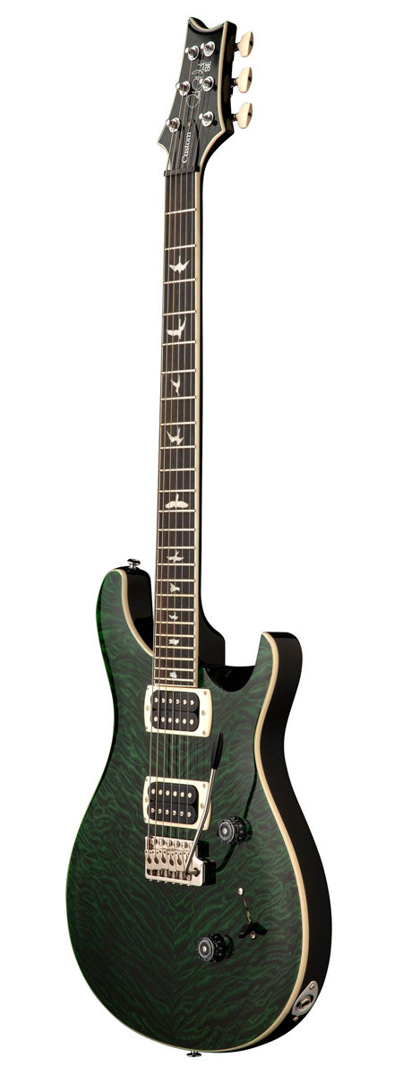 PRS SE Custom 24 QTB Guitarra Eléctrica Quilt Teal Black 2