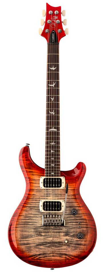 PRS SE Custom 24-08 CCB 2026 Guitarra Eléctrica Charcoal Cherry Burst 1