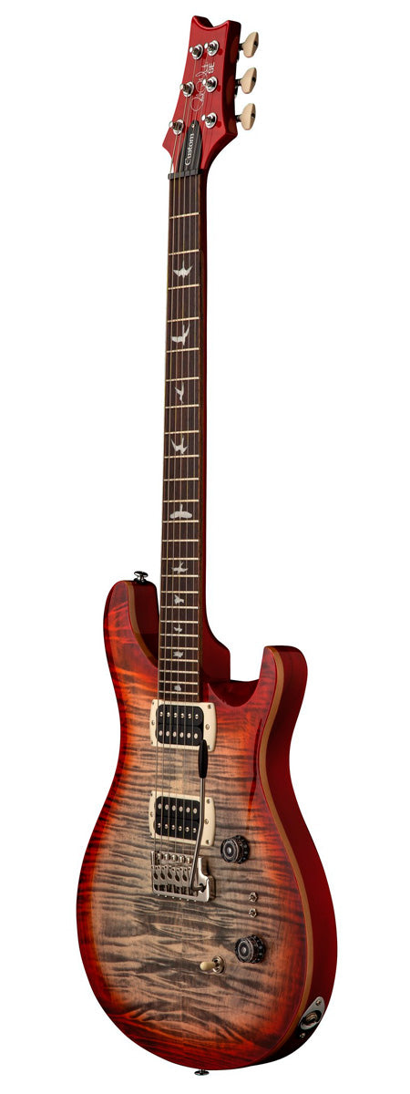 PRS SE Custom 24-08 CCB 2026 Guitarra Eléctrica Charcoal Cherry Burst 2