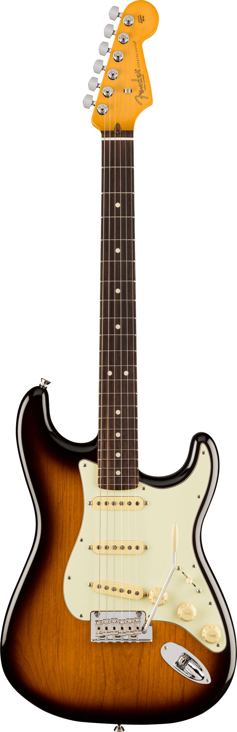 Fender American Professional II Stratocaster RW Guitarra Eléctrica 2 Colores Sunburst 1