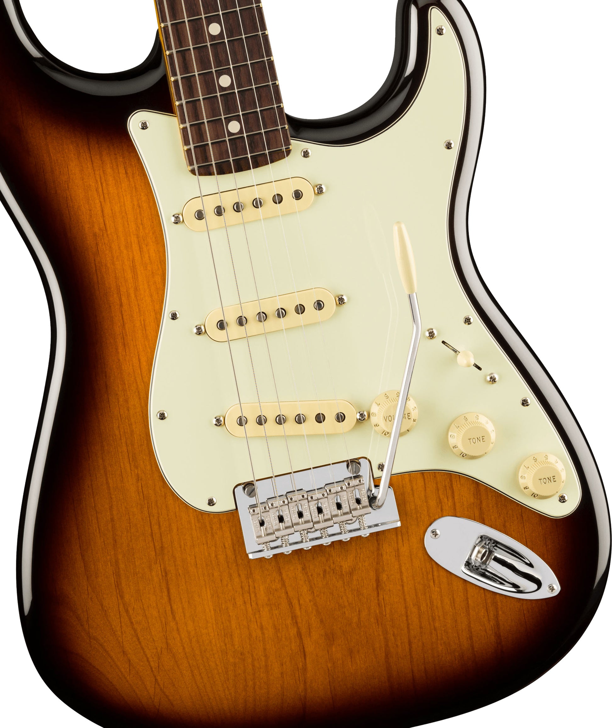 Fender American Professional II Stratocaster RW Guitarra Eléctrica 2 Colores Sunburst 4