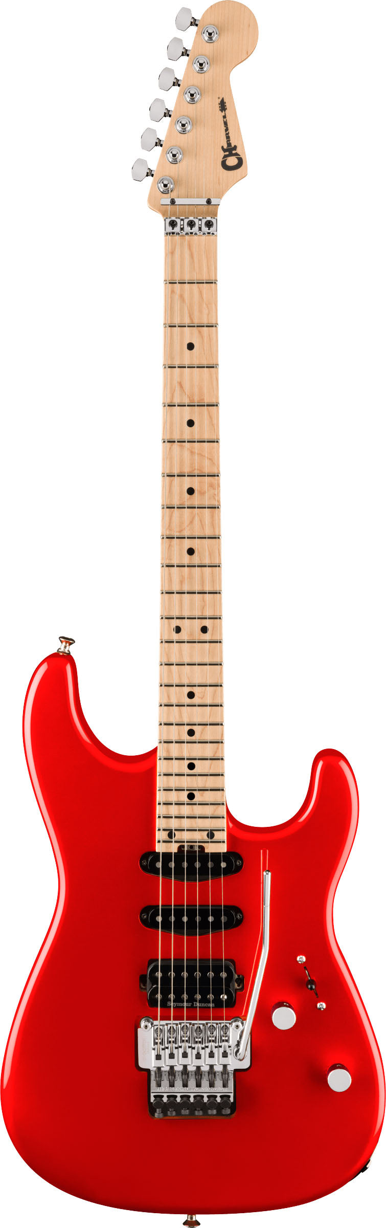 Charvel MJ San Dimas Style 1 HSS FR M MN Guitarra Eléctrica Metallic Red 1