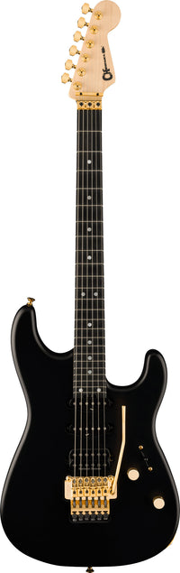 Charvel MJ San Dimas Style 1 HSS FR EB Guitarra Eléctrica Satin Black 1