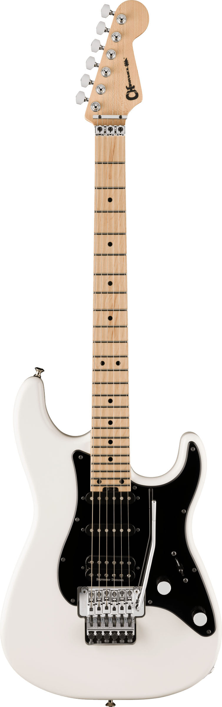 Charvel MJ So-Cal Style 1 HSS FR MN Guitarra Eléctrica Snow White 1