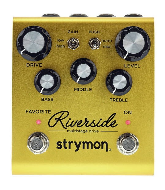 Strymon Riverside Multistage Drive Pedal Overdrive Distorsión 1