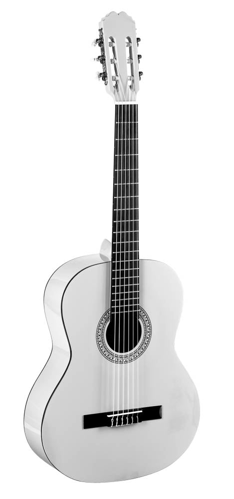 Rocío R10WH Guitarra Española Blanca 1