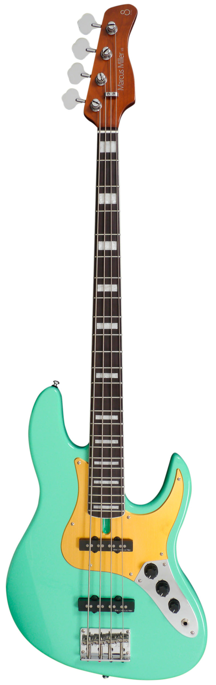 Marcus Miller V5 24-4 MLG Bajo Eléctrico Mild Green 1