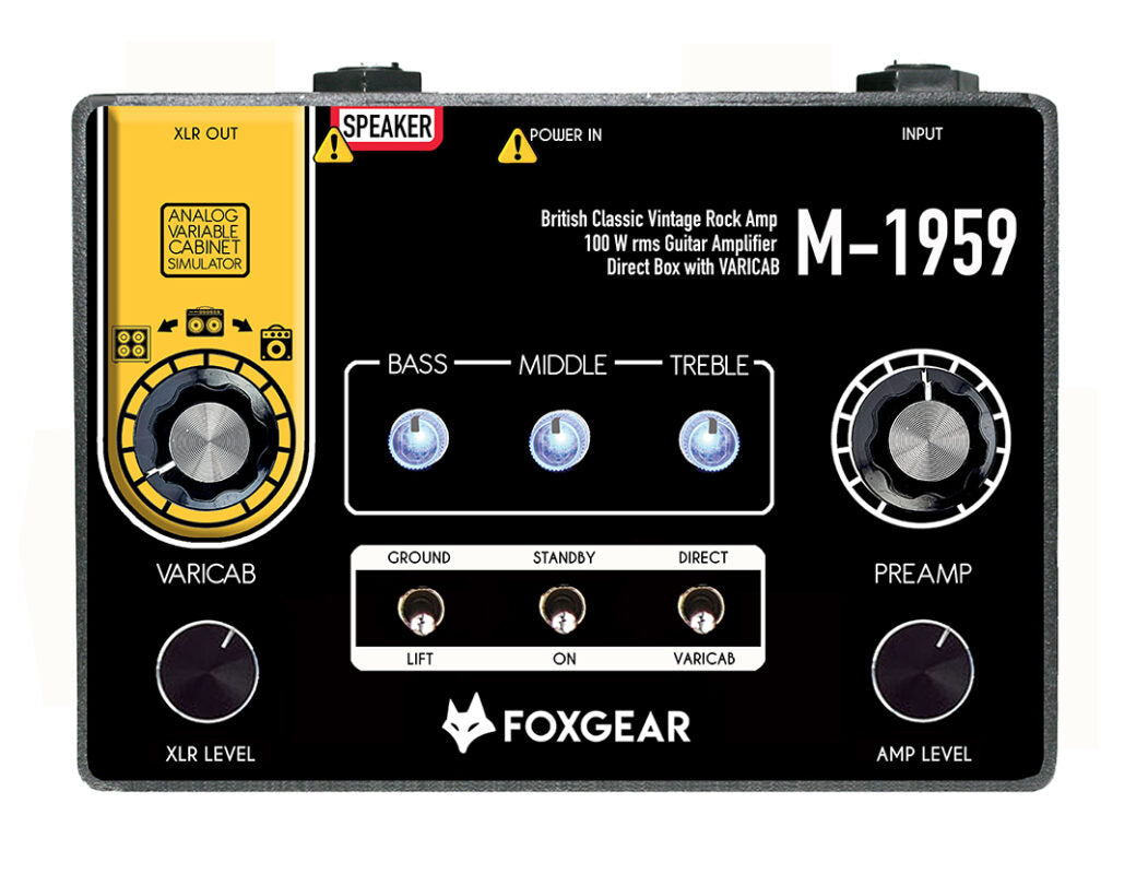 Foxgear M1959 Miniamplificador Guitarra Pedal 1