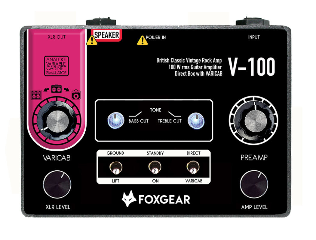 Foxgear V100 Miniamplificador Guitarra Pedal 1