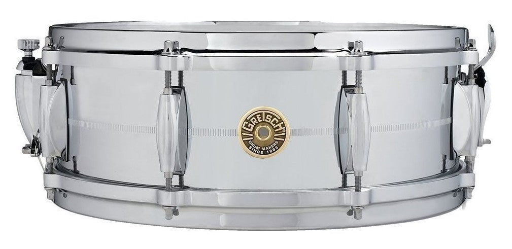 Gretsch Drums G4160 USA Caja Batería 14X5 Chrome Over Brass 1