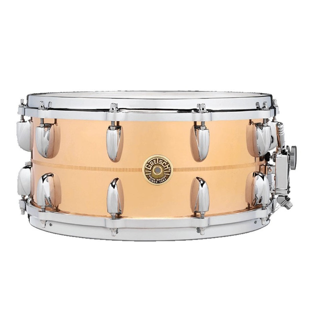 Gretsch Drums 14X6.5 USA Caja Batería Bronce 1