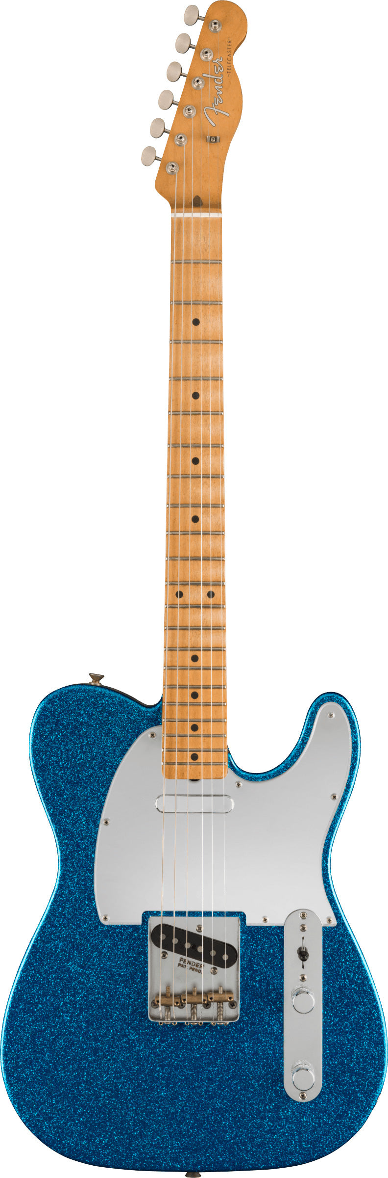 Fender J Mascis Telecaster MN Guitarra Eléctrica Bottle Rocket Blue Flake 1