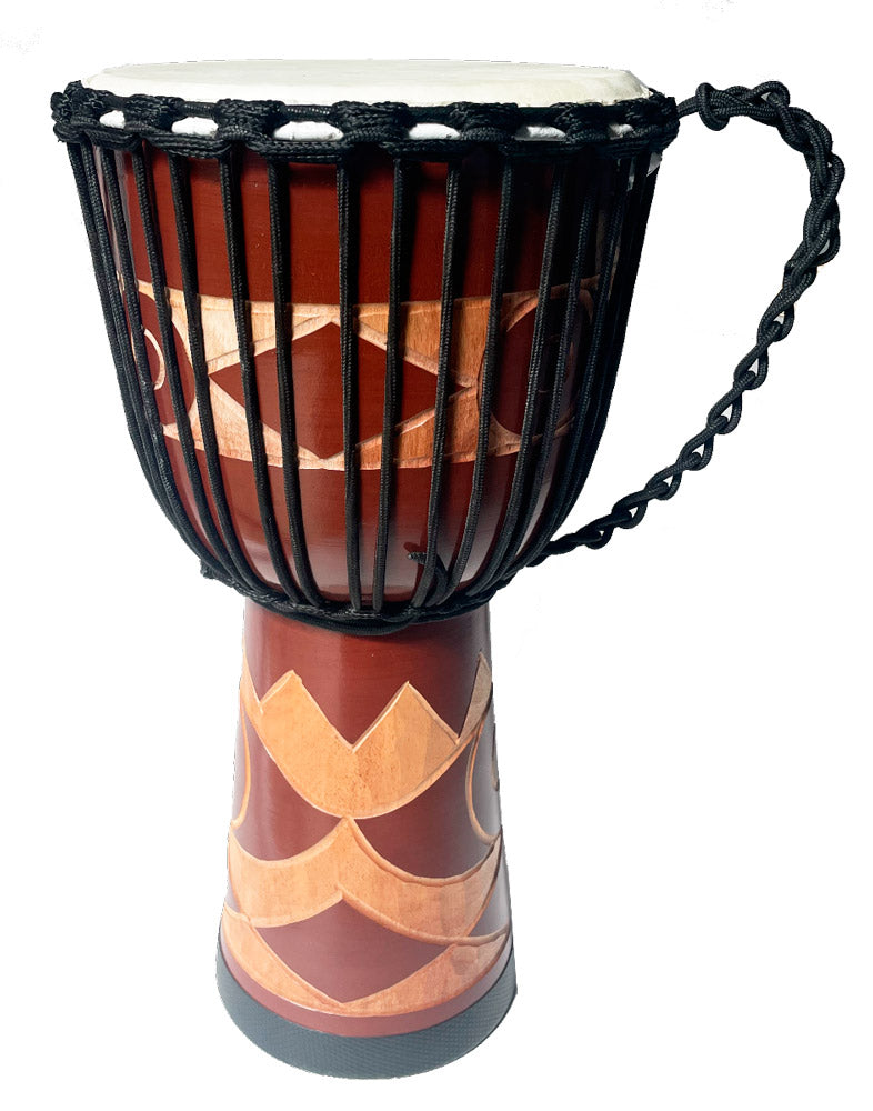 Ritmo AJ12AN Djembe Africano 8 Pulgadas 1