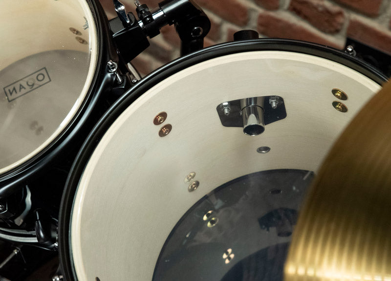 Oqan QPA10 Std Bateria Acústica con Herrajes Negra 3