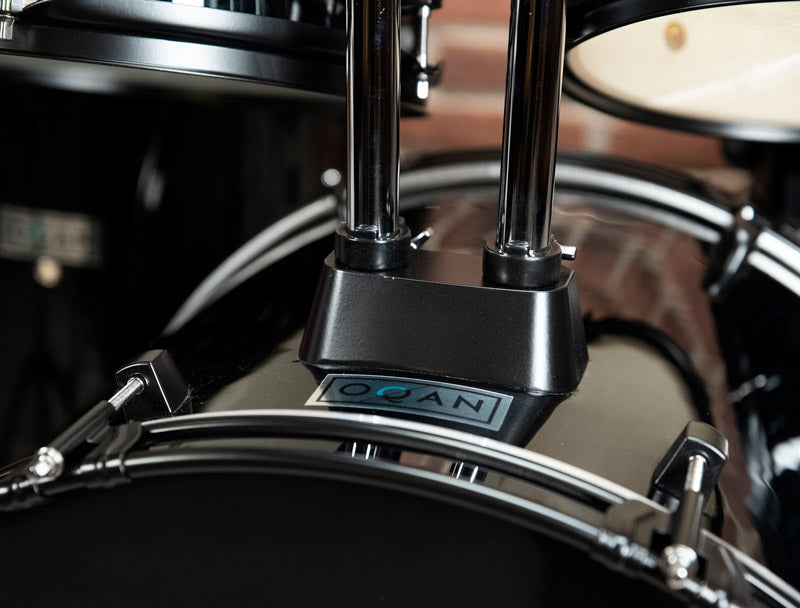 Oqan QPA10 Std Bateria Acústica con Herrajes Negra 4