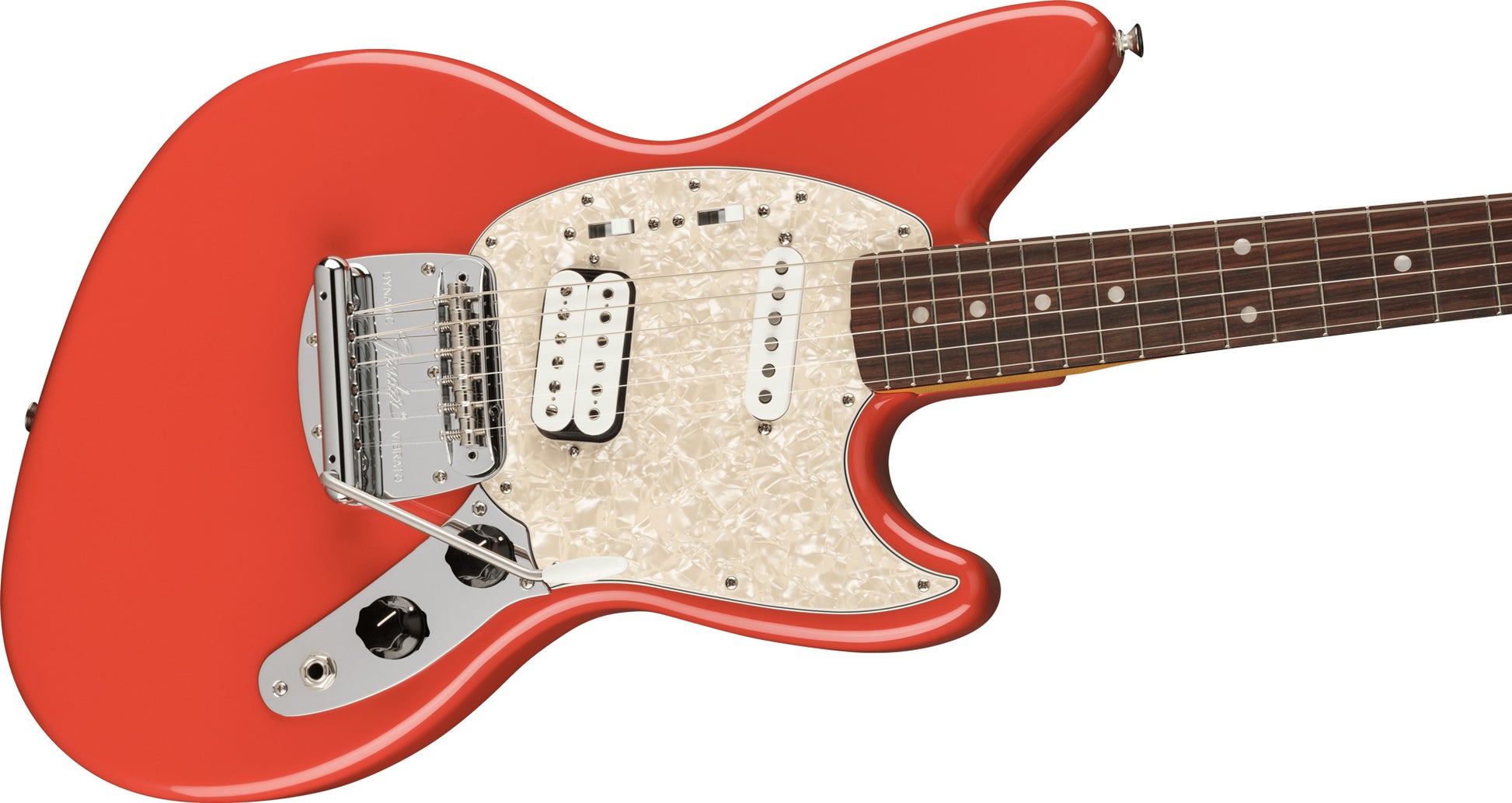 Fender Kurt Cobain Jagstang RW Guitarra Eléctrica Fiesta Red 3