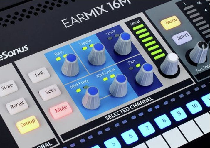 Presonus EARMIX 16M Mezclador de Monitorización Personal 7