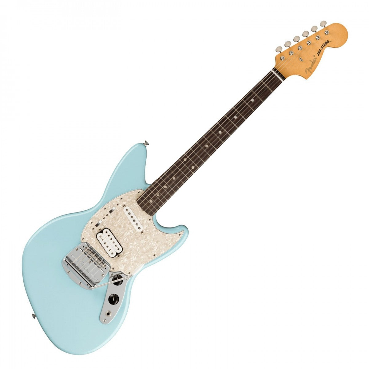 Fender Kurt Cobain Jagstang RW Guitarra Eléctrica Sonic Blue 7