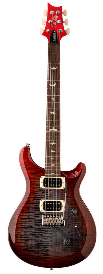 PRS SE Custom 24 CCB 2026 Guitarra Eléctrica Charcoal Cherry Burst 1