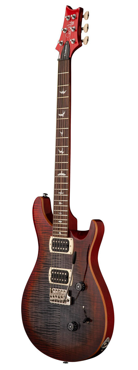 PRS SE Custom 24 CCB 2026 Guitarra Eléctrica Charcoal Cherry Burst 2