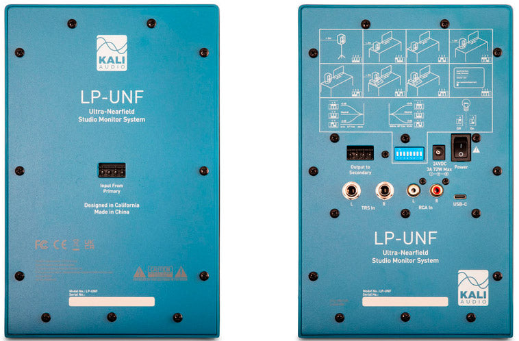 Kali Audio LP-UNFB-EU Ultra Near Field Monitores Activos Biamplificados Azules 2