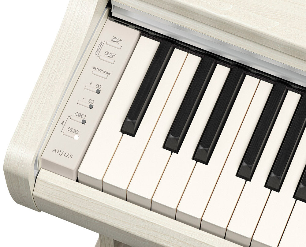 Yamaha YDP166WB Piano Digital Arius Abedul Blanco 2