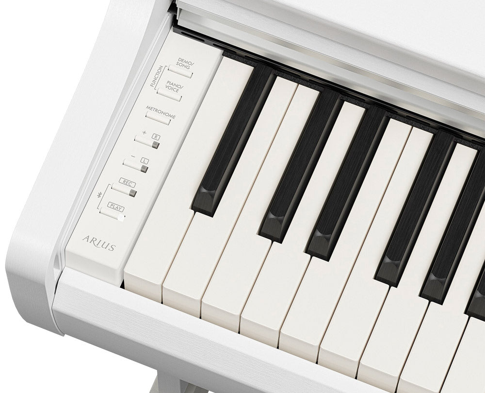 Yamaha YDP166W Piano Digital Arius Blanco 2
