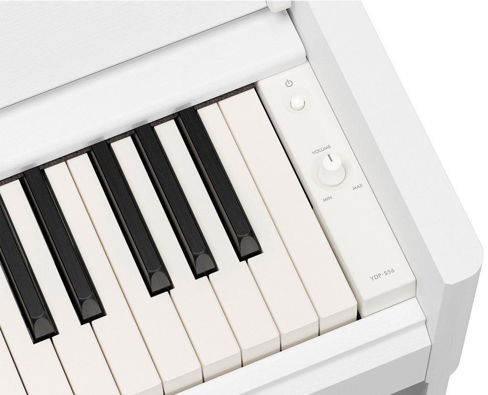 Yamaha YDPS56W Piano Digital Arius Blanco 4