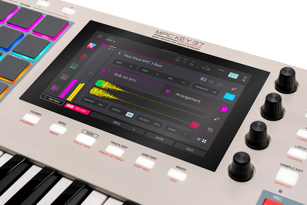 AKAI MPCKEY37 G2 Teclado Sintetizador 37 Teclas 3