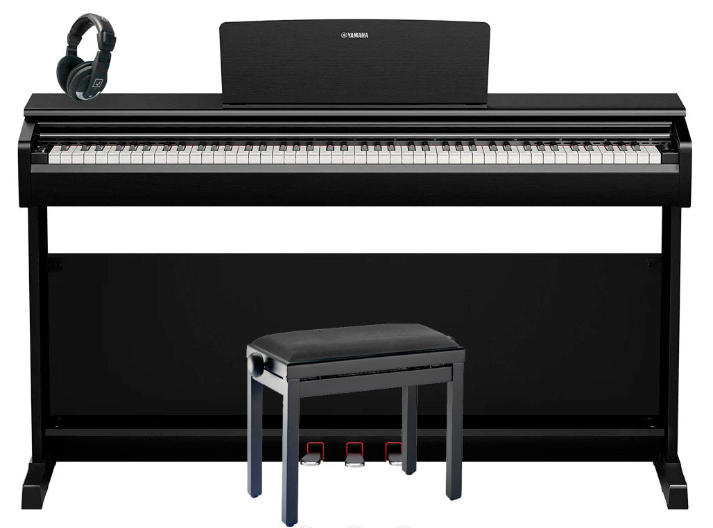 Yamaha -Pack- YDP146B Piano Digital Arius Negro + Banqueta y Auriculares 1